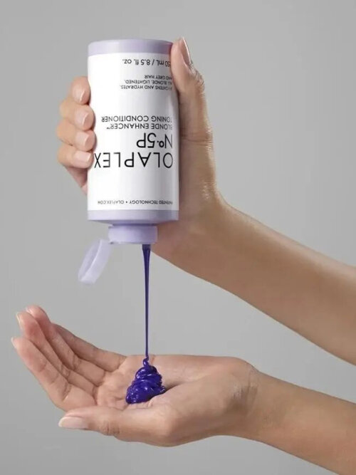 Olaplex №5P Blonde Enhancer Toning Conditioner Global 250 ml Тонирующий кондиционер "Магия блонда" &mdash; Фото 1