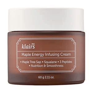 Dear Klairs Maple Energy Infusing Cream 60g Живильний крем з соком клену