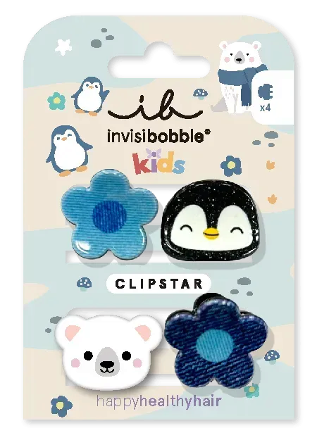 Заколка для волосся invisibobble CLIPSTAR KIDS Polar World