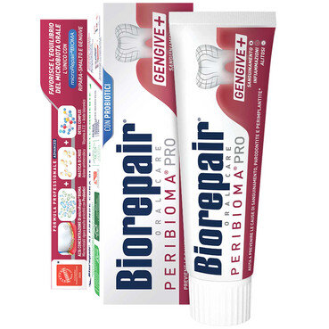 BIOREPAIR PERIBIOMA 75 ml Зубная паста "PERIBIOMA" для лечения и профилактики заболевания десен и слизистой