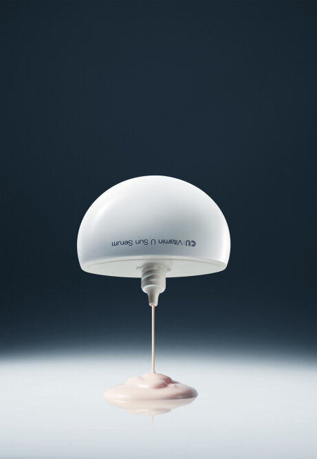 Cuskin Vitamin U Sun Serum SPF 50+ PA+++ 50 ml Сонцезахисна сироватка з вітаміном U та вітаміно В12 &mdash; Фото 1