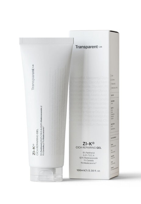 Transparent Lab Zi-K Calming Face Gel 100 ml Відновлюючий гель для обличчя з екстрактом центели