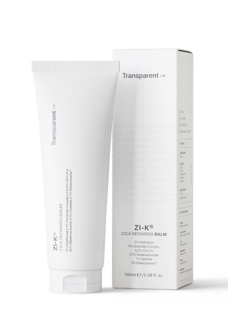 Transparent Lab Zi-K Soothing Balm 100 ml Відновлюючий бальзам для обличчя з екстрактом центели
