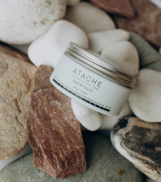 Atache Essentielle Reafirming Mask Green Tea 200ml Омолаживающая маска с экстрактом зеленого чая &mdash; Фото 1