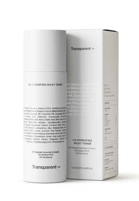Transparent Lab C4 Hydrating Milk Toner 130 ml Зволожуючий молочний тонер &mdash; Фото 1