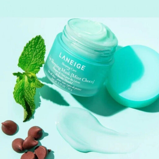 Laneige Lip Sleeping Mask (Mint Choco) 20ml Нічна відновлююча маска для губ &mdash; Фото 1