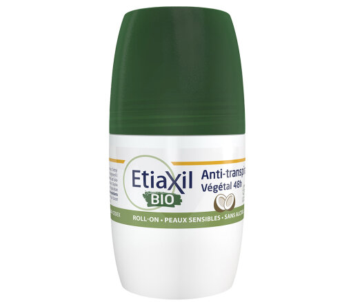Etiaxil Anti-Perspirant Vegetal Protection 48H Roll-On Сoconut 50 мл Антиперспірант органічний з ароматом кокосу для пахв