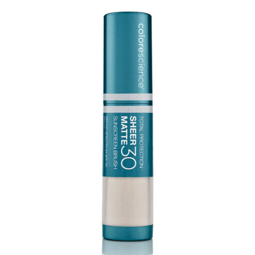 Colorescience Sunforgettable Total Protection Sheer Matte Sunscreen SPF 30 4.3 g Солнцезащитная матирующая пудра с кистью