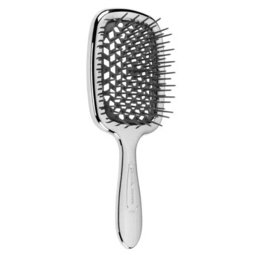 Щітка Janeke Small Superbrush The Original CRSP235 Срібло з чорним